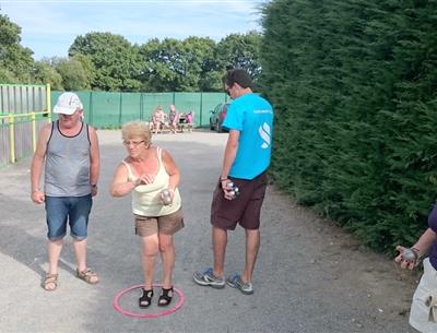 Tournoi de pétanque - camping Pornichet