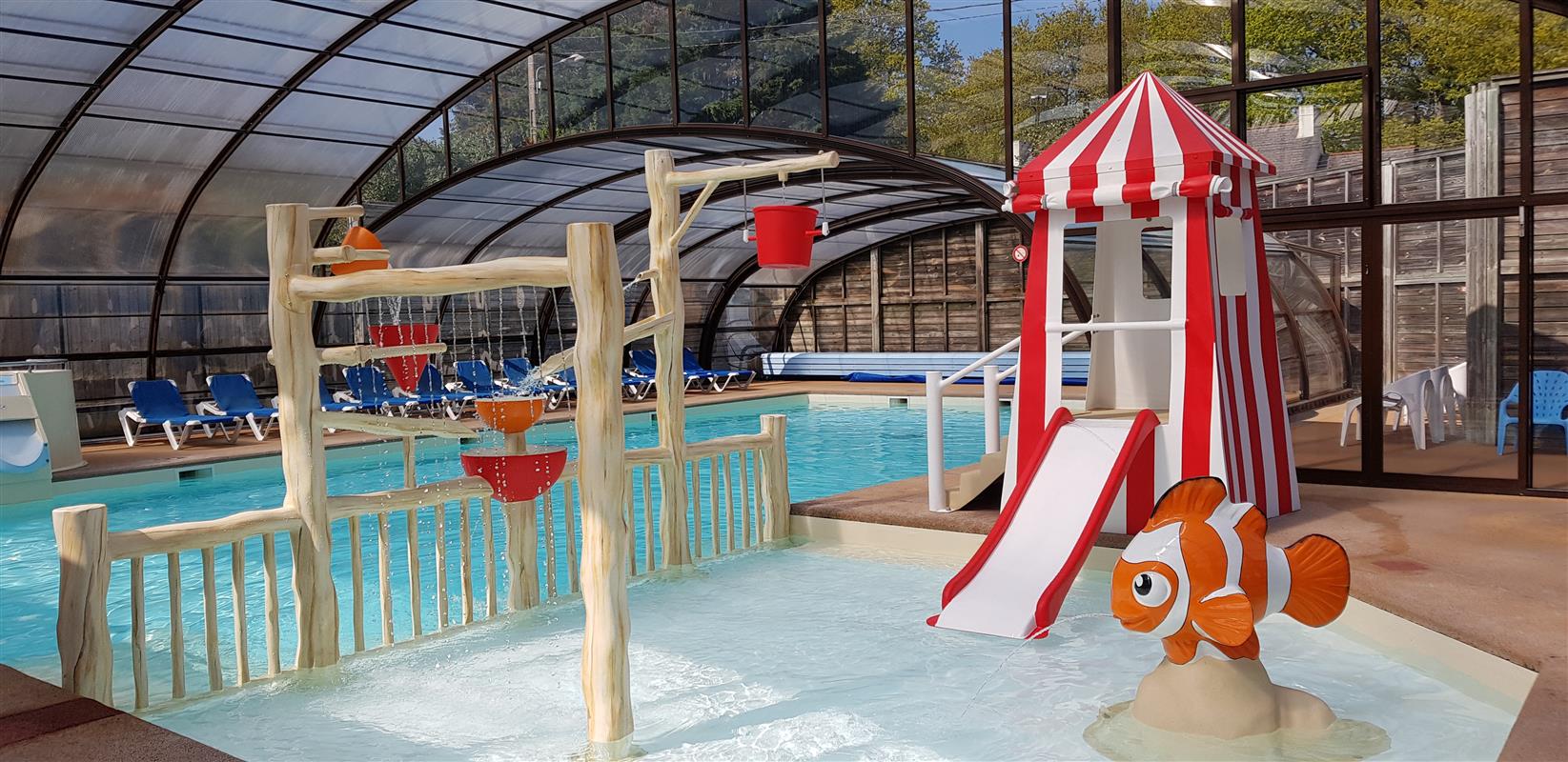 Camping 3 étoiles à Pornichet avec piscine couverte chauffée Baie de
