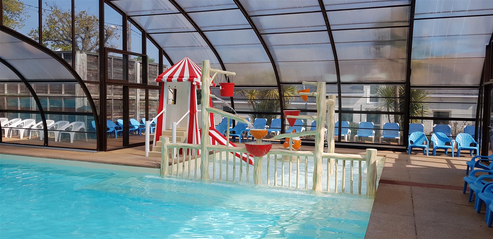 Camping 3 étoiles à Pornichet avec piscine couverte chauffée Baie de