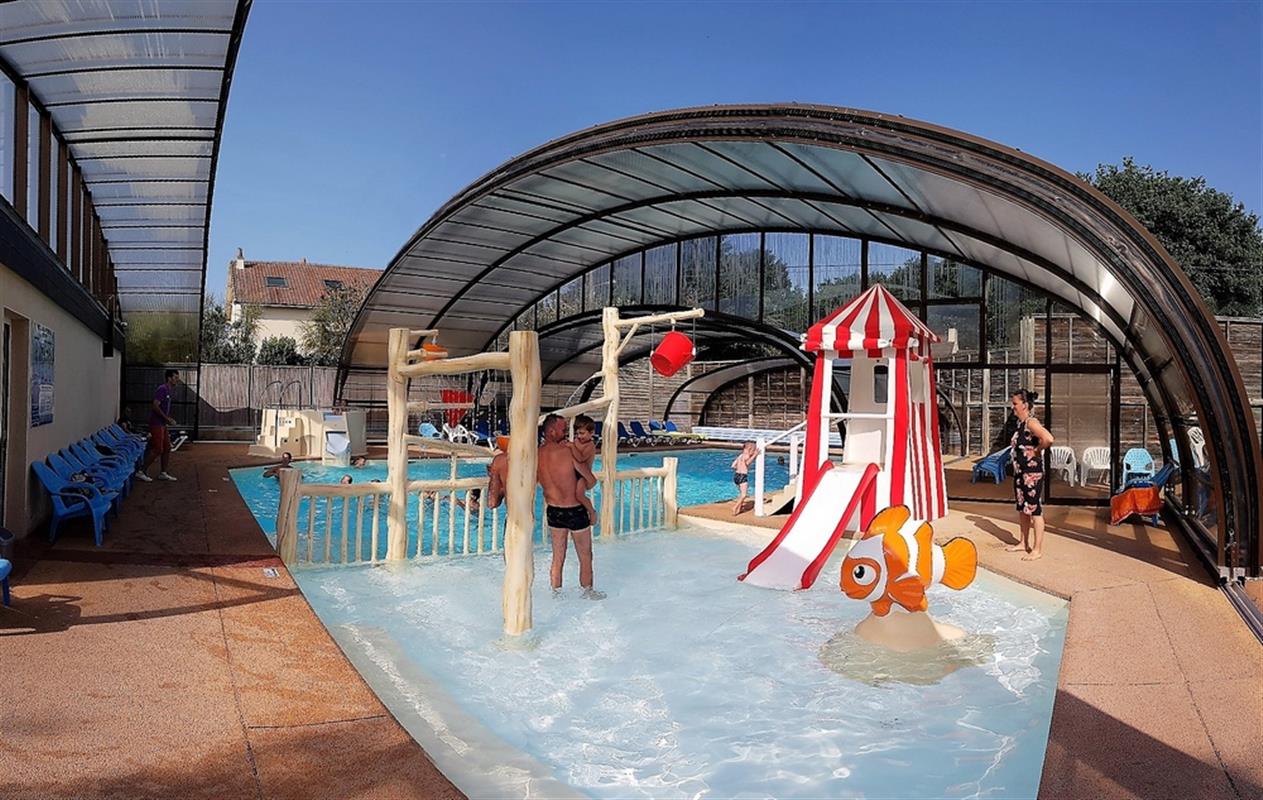 Camping 3 étoiles à Pornichet avec piscine couverte chauffée Baie de