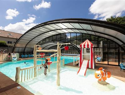 Camping 3* Les Forges - www.campinglesforges.com - Jeux aquatiques pour le plus grand bonheur des enfants