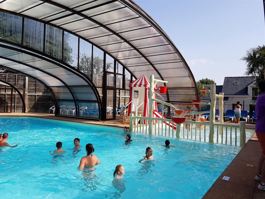 Camping 3 étoiles à Pornichet avec piscine couverte chauffée Baie de